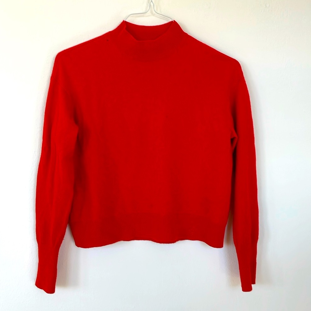 Everlane cashmere mock neck
